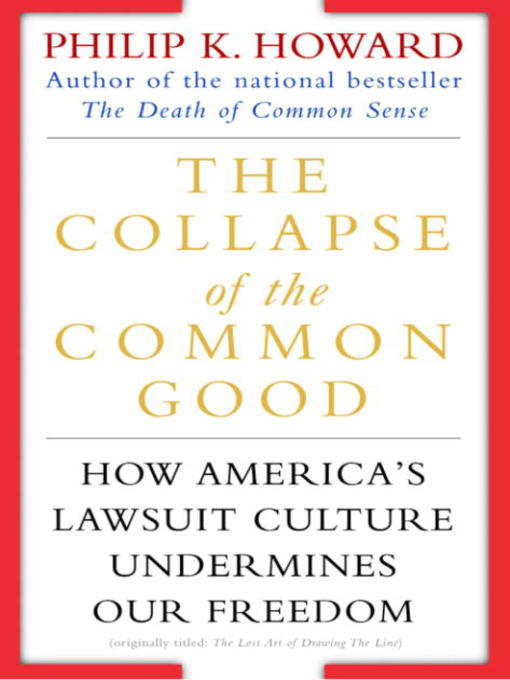 Cover image for The Collapse of the Common Good